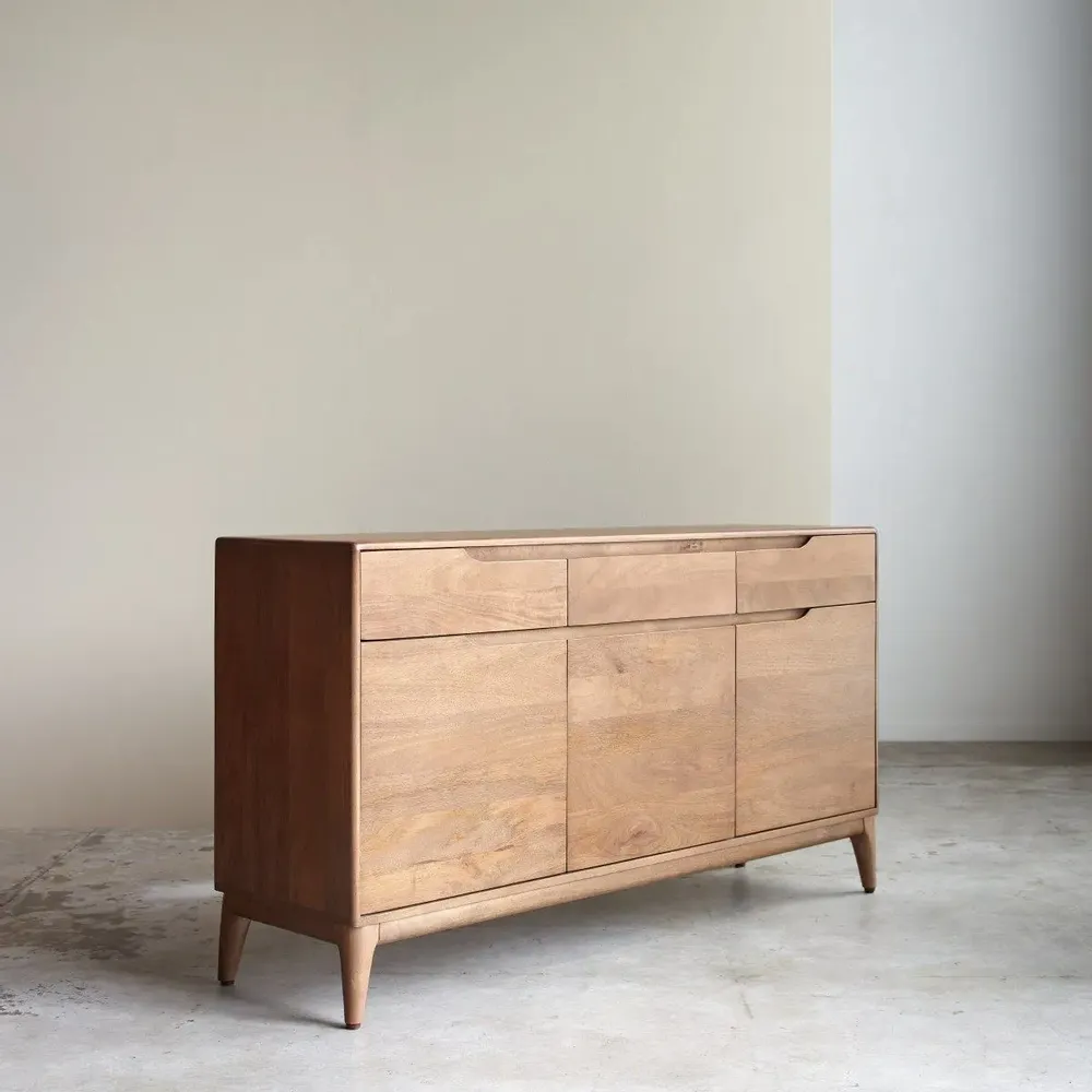 Buffets - Gabrielle - Buffet en manguier massif 150 cm - TIKAMOON