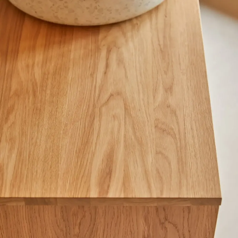 Bathroom equipment - Miu Meuble salle de bain en chêne 115 cm - TIKAMOON