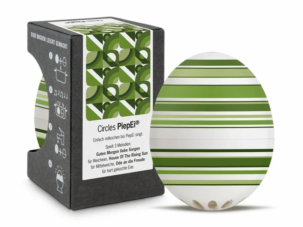 Ustensiles de cuisine - BeepEgg – minuteur à œufs flottant et musical - BRAINSTREAM GMBH