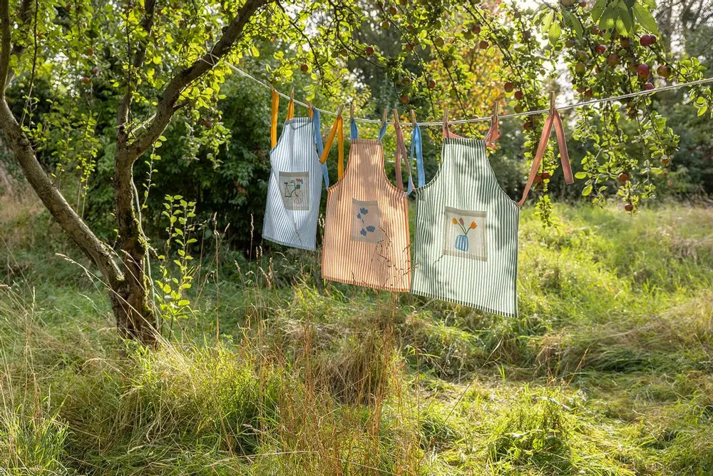 Childcare  accessories - Kitchen apron for children VELOBLOOM - TRANQUILLO