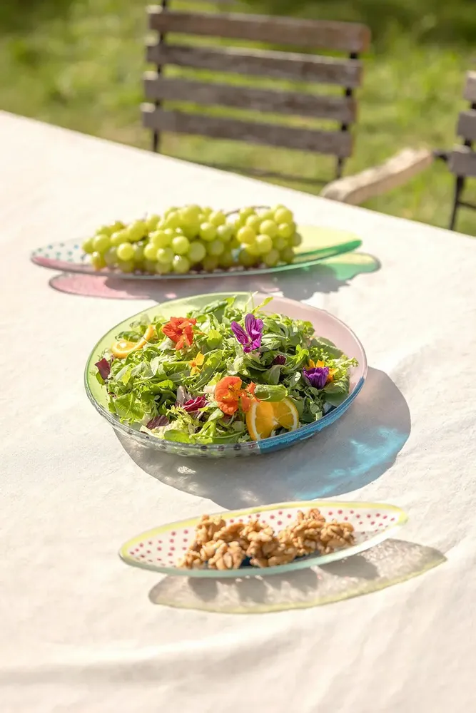 Bowls - Glass bowl FLOATING HUES - TRANQUILLO