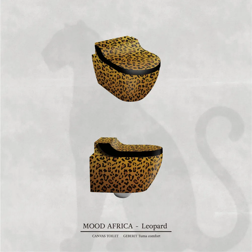 Services - Léopard / Shower toilet - ARTOLETTA® MAISON COLLECTION