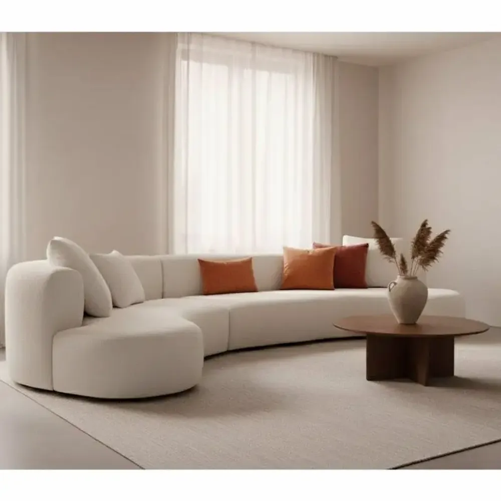 Canapés pour collectivités - Lab Organic Gamma | Canapé incurvé double face, 100 % sur mesure - CREARTE COLLECTIONS