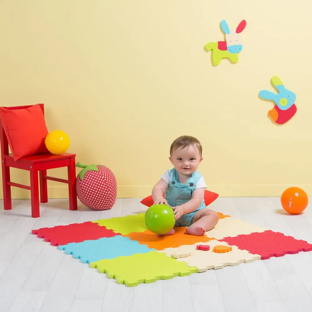 Autres tapis - Tapis Mousse Uni - LUDI