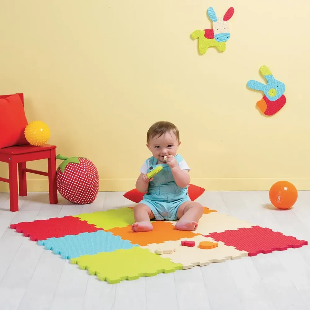 Autres tapis - Tapis Mousse Uni - LUDI