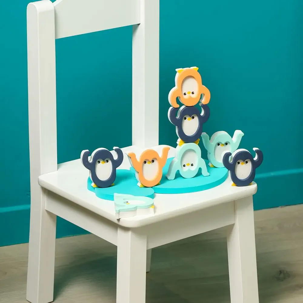 Jeux enfants - Jeu d'équilibre pingouin - LUDI