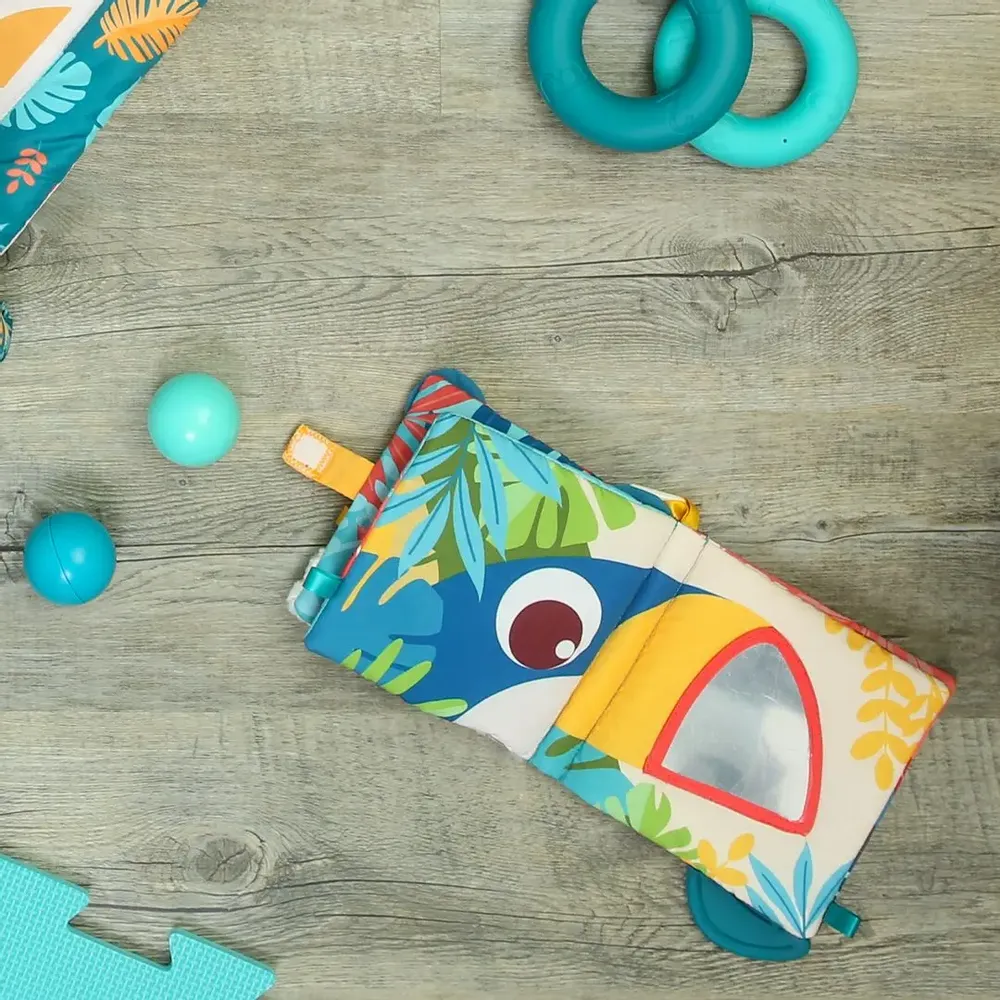 Jeux enfants - Livre d'éveil Jungle - LUDI