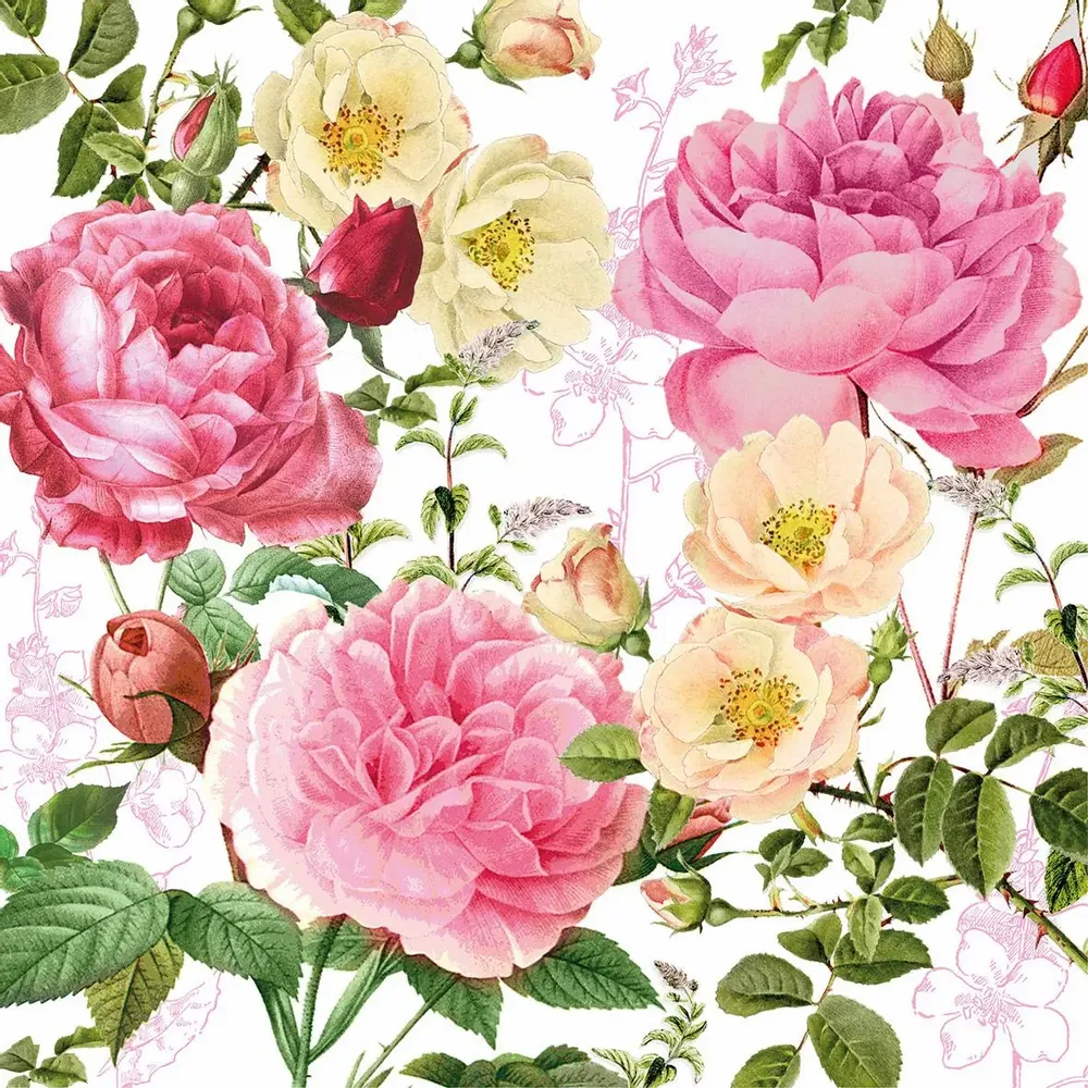 Napkins - Rosalie - PPD PAPERPRODUCTS DESIGN GMBH