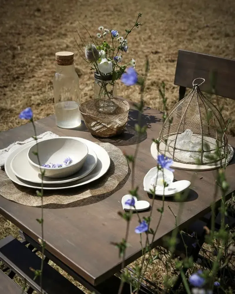 Placemats - 100% abaca underplates and placemats - FIORIRA UN GIARDINO SRL