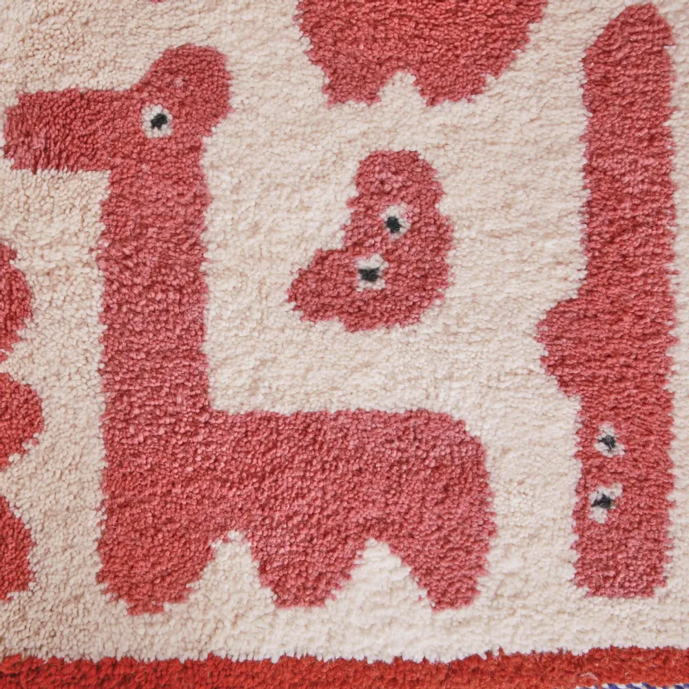 Bespoke carpets - Animauì rugs for children's bedrooms handmade in Morocco - CASA AMAR
