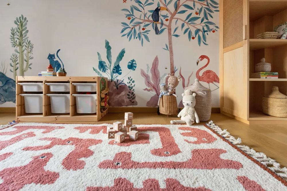Bespoke carpets - Animauì rugs for children's bedrooms handmade in Morocco - CASA AMAR