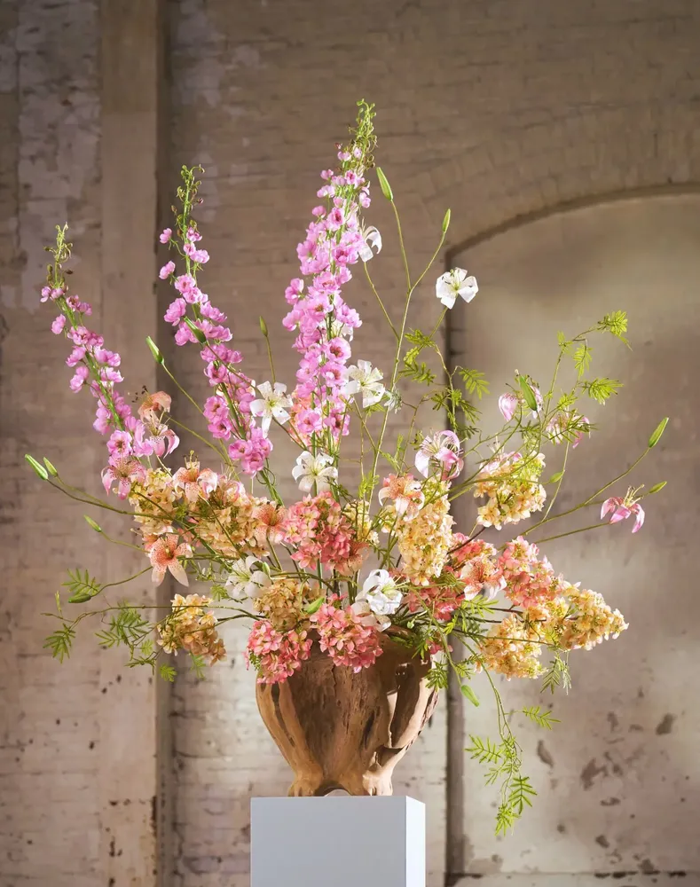 Floral decoration - Soft Pastels Artificial Flowers - SILK-KA BV