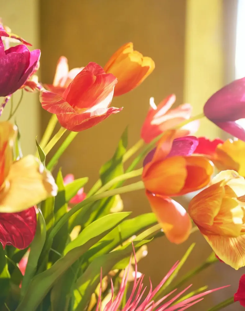 Floral decoration - Artificial Tropics Bouquet - SILK-KA BV