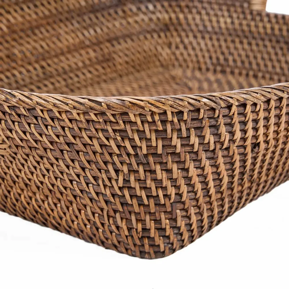 Laundry baskets - The Hannah Laundry Basket - Natural Brown - M - BAZAR BIZAR LIVING