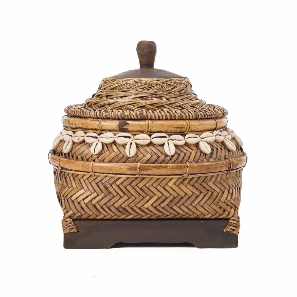 Laundry baskets - The Treasure Box - Natural Brown - BAZAR BIZAR LIVING