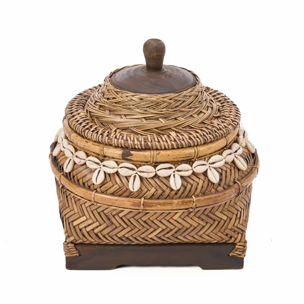 Laundry baskets - The Treasure Box - Natural Brown - BAZAR BIZAR LIVING