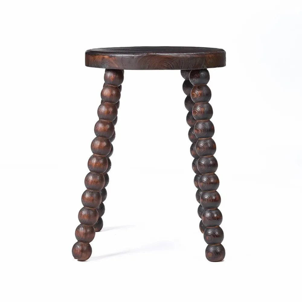 Stools - The Dango Stool - Dark Walnut - BAZAR BIZAR LIVING