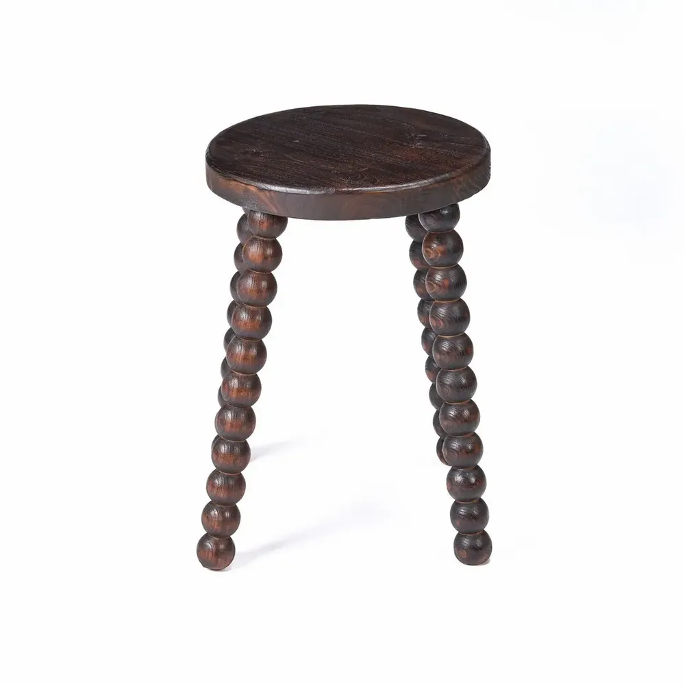 Stools - The Dango Stool - Dark Walnut - BAZAR BIZAR LIVING