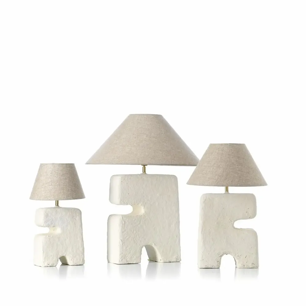 Table lamps - The L’Objet Table Lamp - White - L - BAZAR BIZAR LIVING