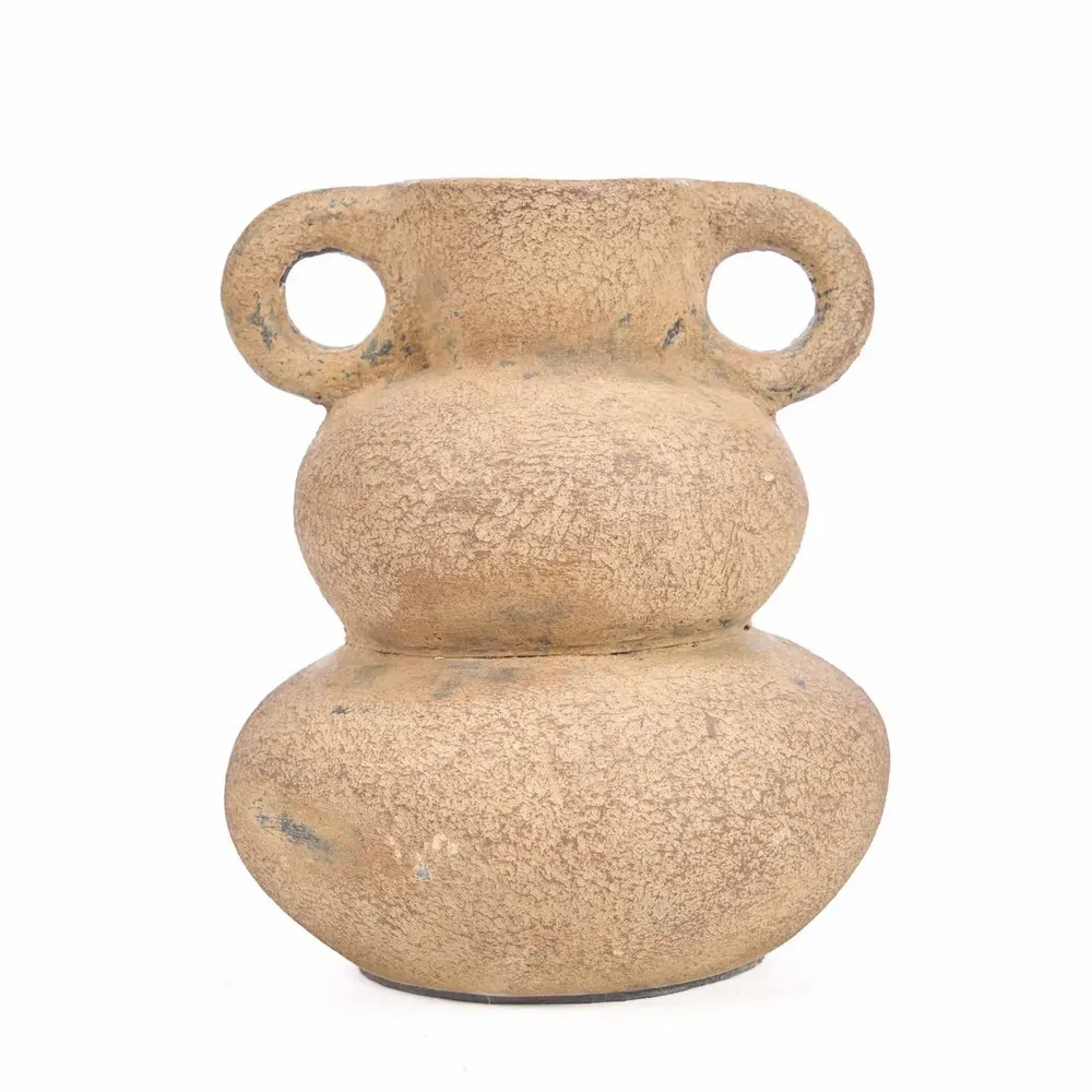 Vases - Le Vase Earthen Balance - Sable - S - BAZAR BIZAR LIVING