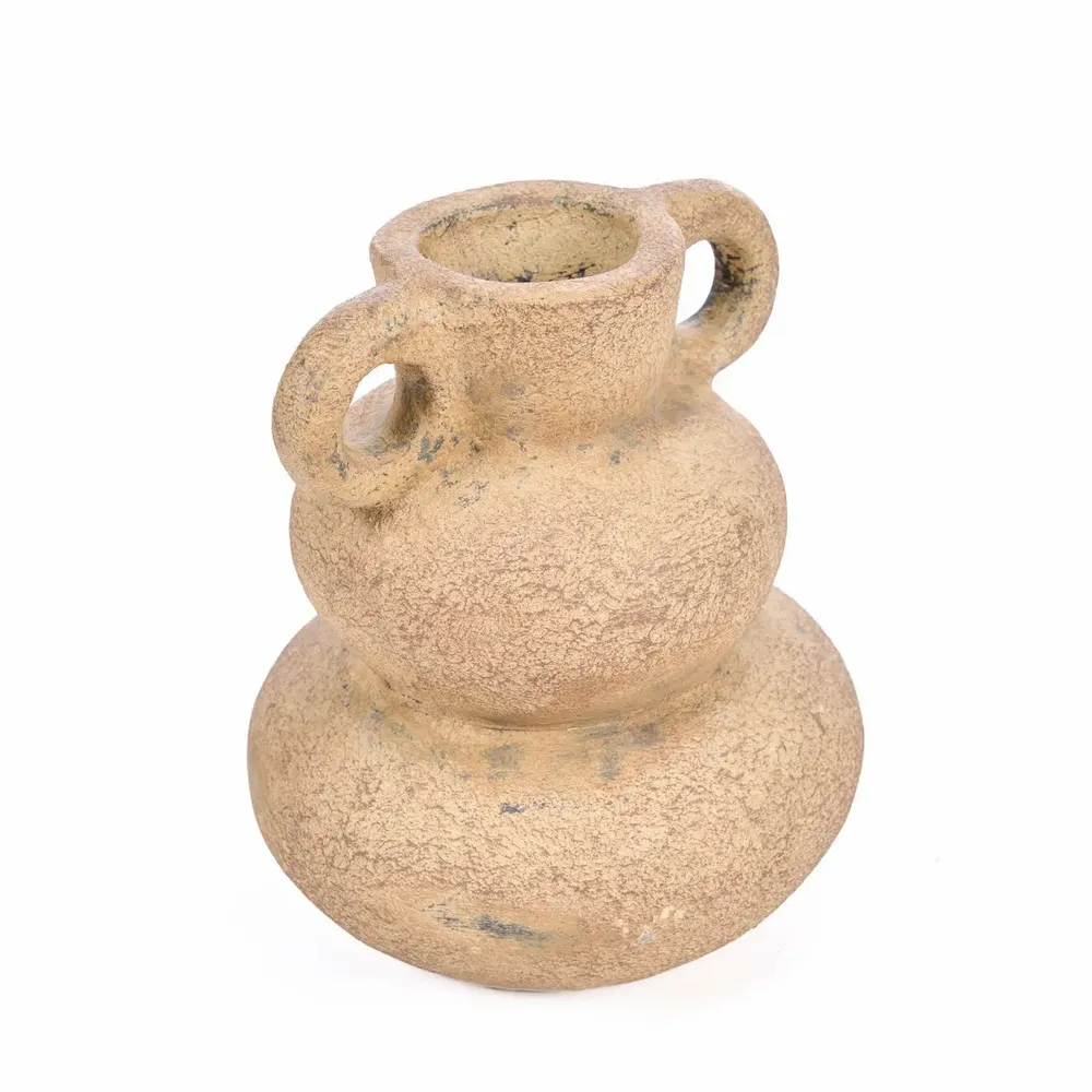 Vases - Le Vase Earthen Balance - Sable - S - BAZAR BIZAR LIVING