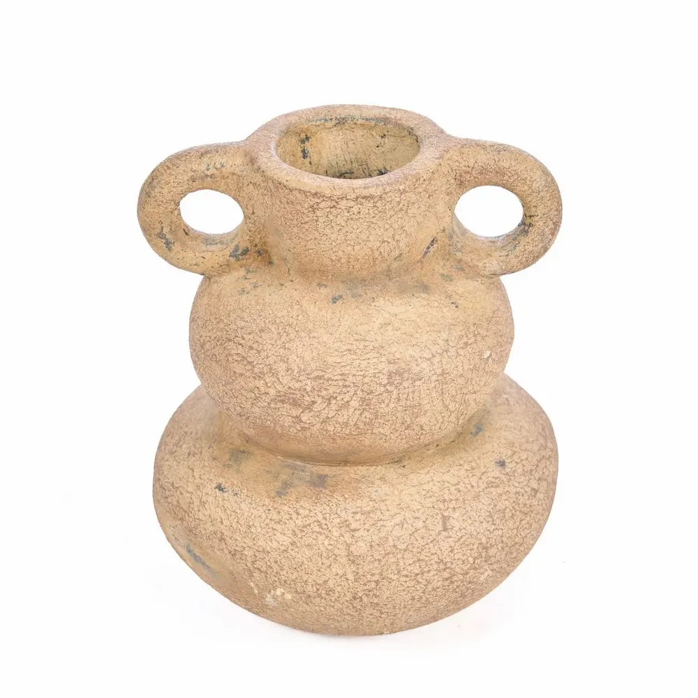 Vases - Le Vase Earthen Balance - Sable - S - BAZAR BIZAR LIVING