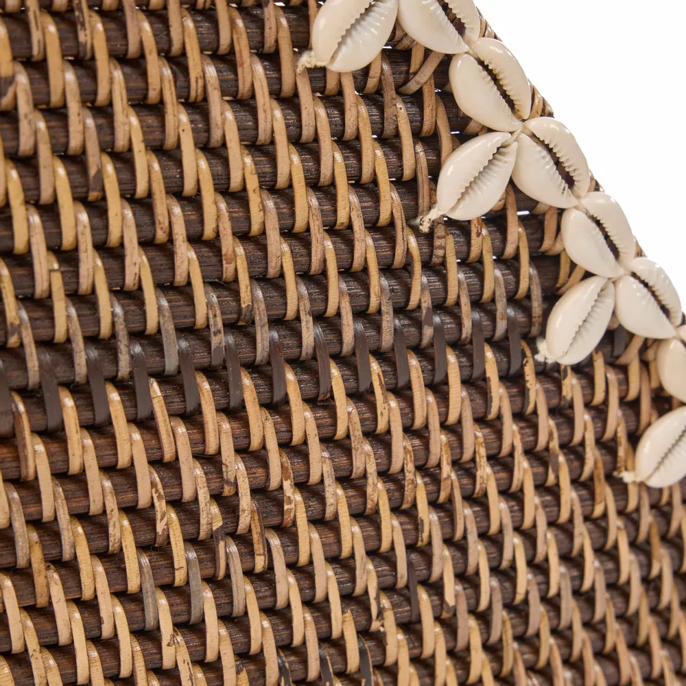 Organizer - The Shell Edge Organizer - Natural Brown - BAZAR BIZAR LIVING