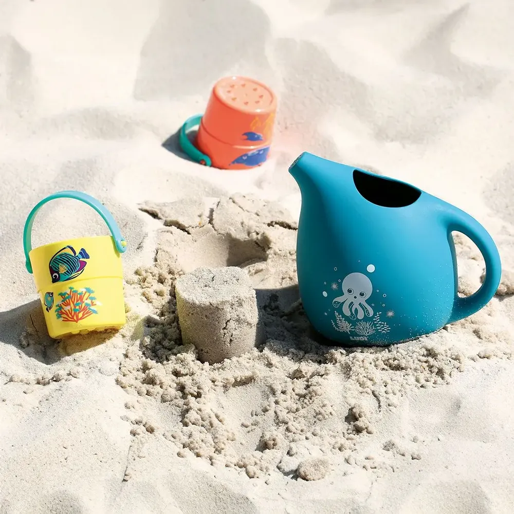 Children's bathtime - Bath Watering Can – Silicone - 15 cm - LUDI