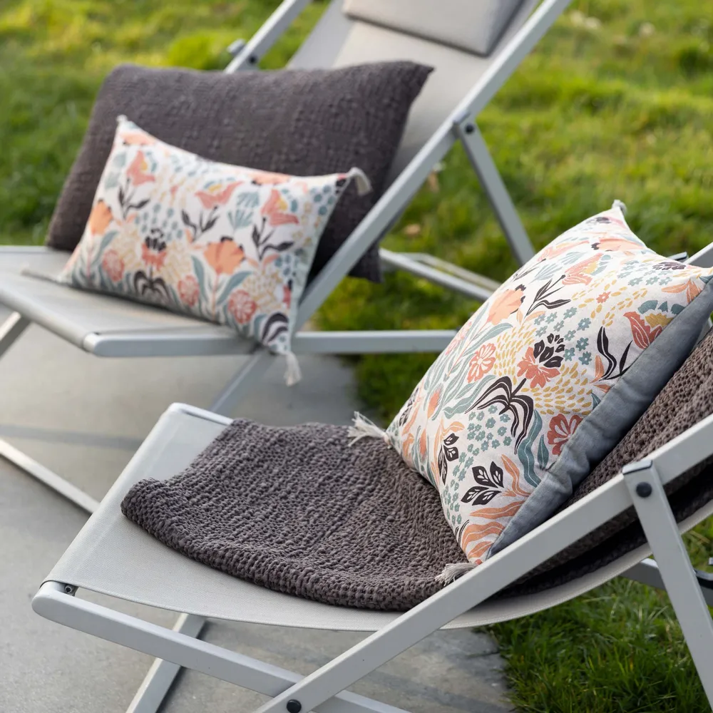 Bed linens - Tana Throw Café 240 X 260 - MAISON VIVARAISE - SDE VIVARAISE WINKLER