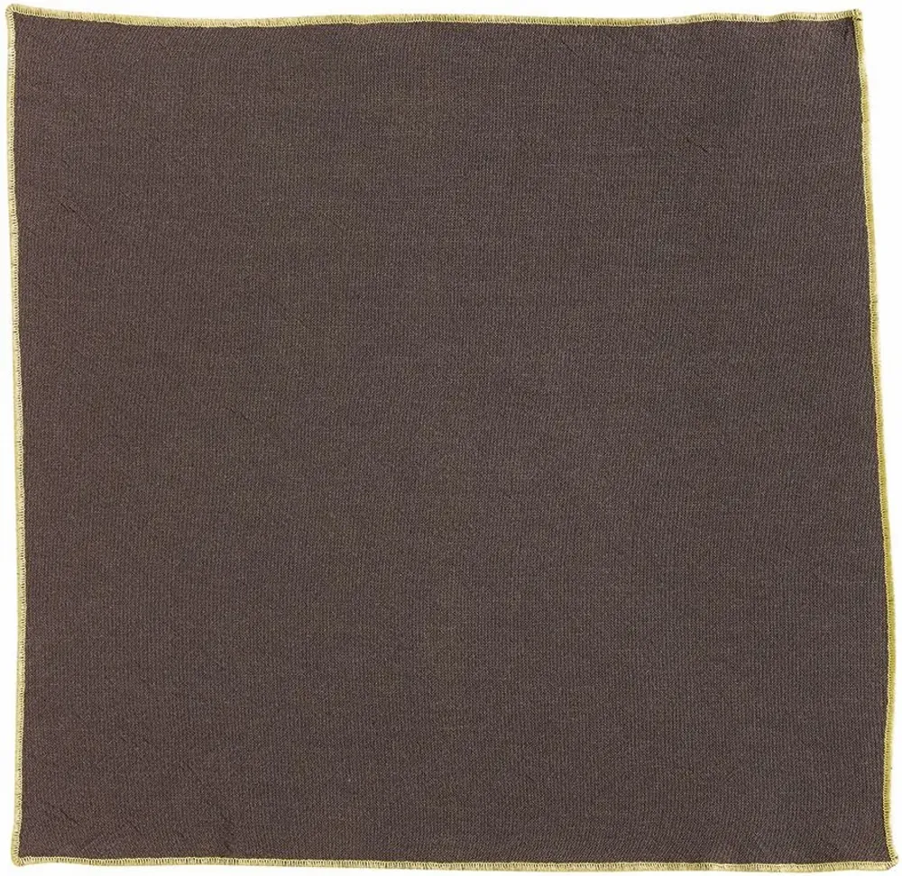 Serviettes - Serviette de table recyclée Grace Café 40 x 40 - MAISON VIVARAISE - SDE VIVARAISE WINKLER