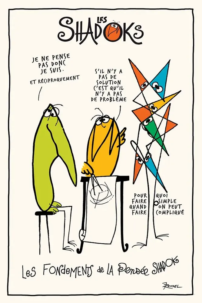 Dish towels - Shadoks Les fondements Tea Towel Écru 48 X 72 - MAISON VIVARAISE - SDE VIVARAISE WINKLER