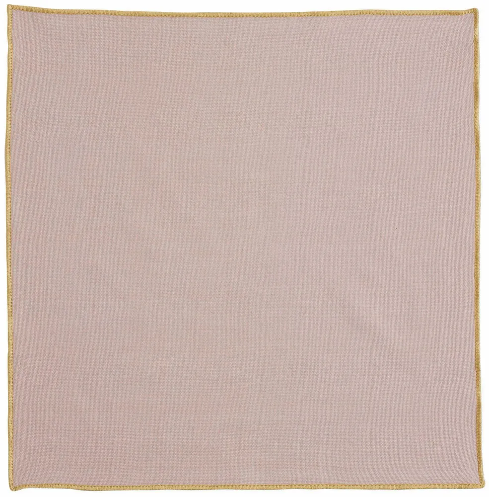 Napkins - Recycled table napkin Grace Parme 40 X 40 - MAISON VIVARAISE - SDE VIVARAISE WINKLER