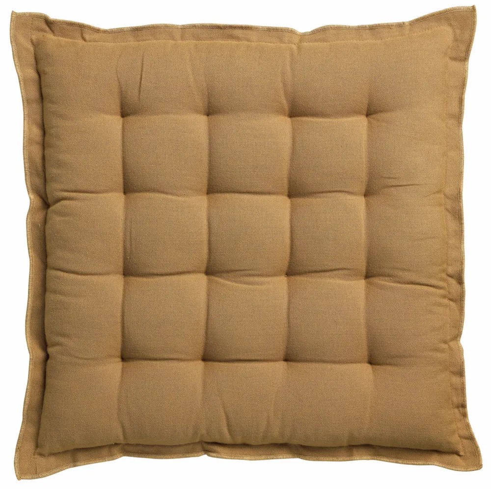 Chaises - Galette de chaise Grace recyclée Cannelle 40 x 40 x 3 cm - MAISON VIVARAISE - SDE VIVARAISE WINKLER