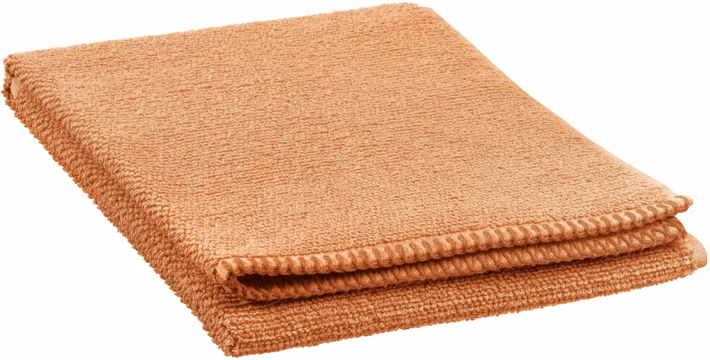 Serviettes de bain - Serviette de toilette Bora Cannelle 50 x 100 - MAISON VIVARAISE - SDE VIVARAISE WINKLER