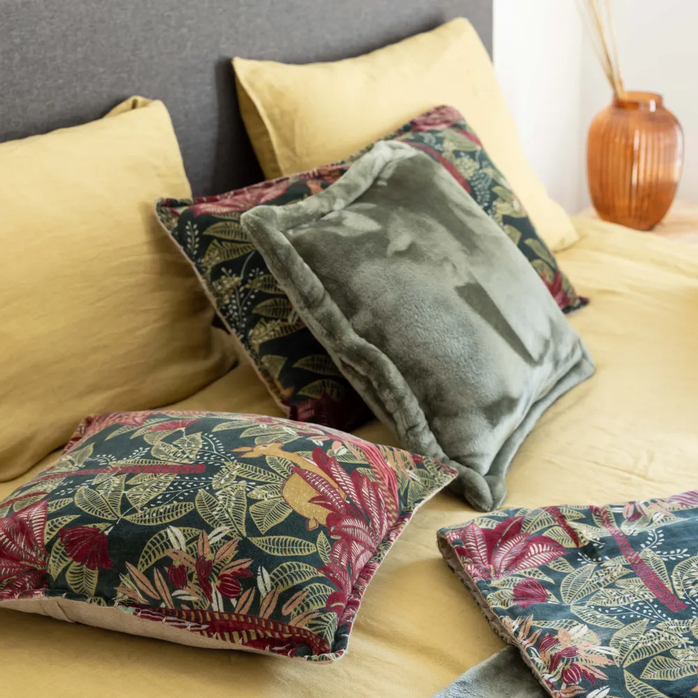 Cushions - Tender Cushion Thym 50 X 50 - MAISON VIVARAISE - SDE VIVARAISE WINKLER