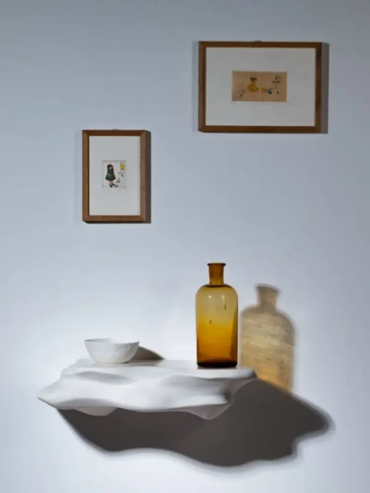 Decorative objects - Strat shelf - MONOCHROMIC CERAMIC