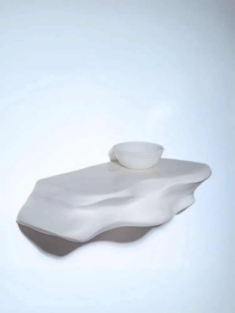 Decorative objects - Strat shelf - MONOCHROMIC CERAMIC