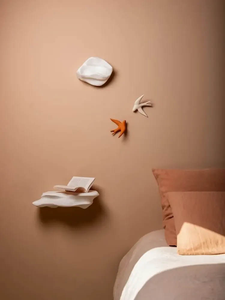 Decorative objects - Strat shelf - MONOCHROMIC CERAMIC