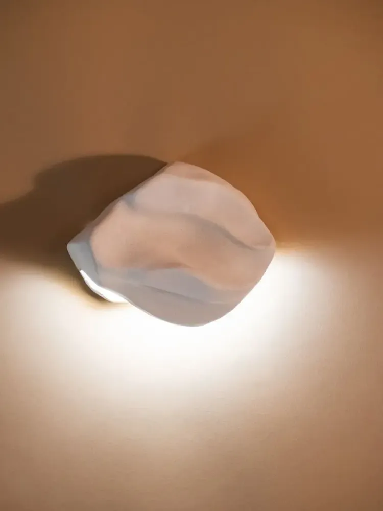 Wall lamps - Roche - Wall lamp - MONOCHROMIC CERAMIC
