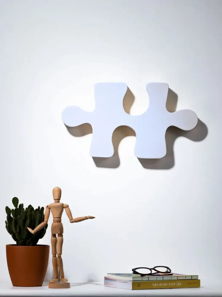 Accessoires de déco extérieure - Puzzle Grand modèle - MONOCHROMIC CERAMIC