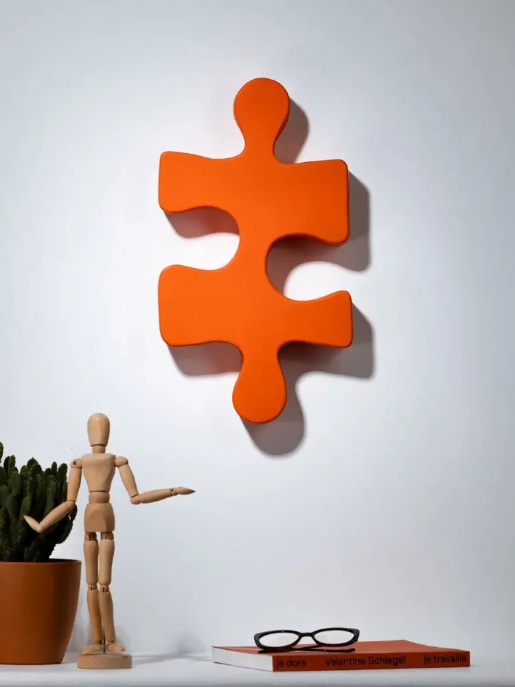 Accessoires de déco extérieure - Puzzle Grand modèle - MONOCHROMIC CERAMIC