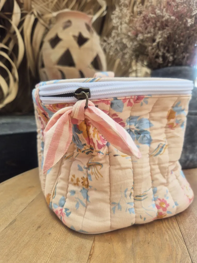 Bain pour enfant - Vanity imprimé fleuri - LILINOA