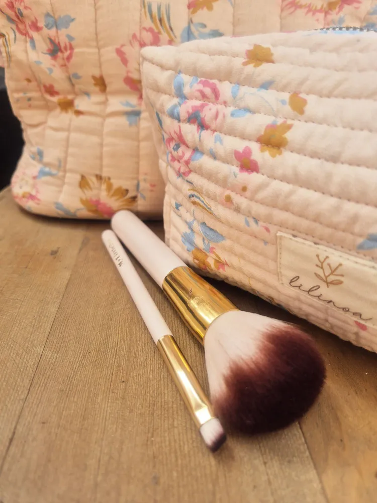 Bain pour enfant - Vanity imprimé fleuri - LILINOA