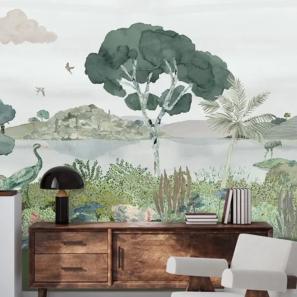 Papiers peints - Papier peint panoramique Laguna - KARIOKAS