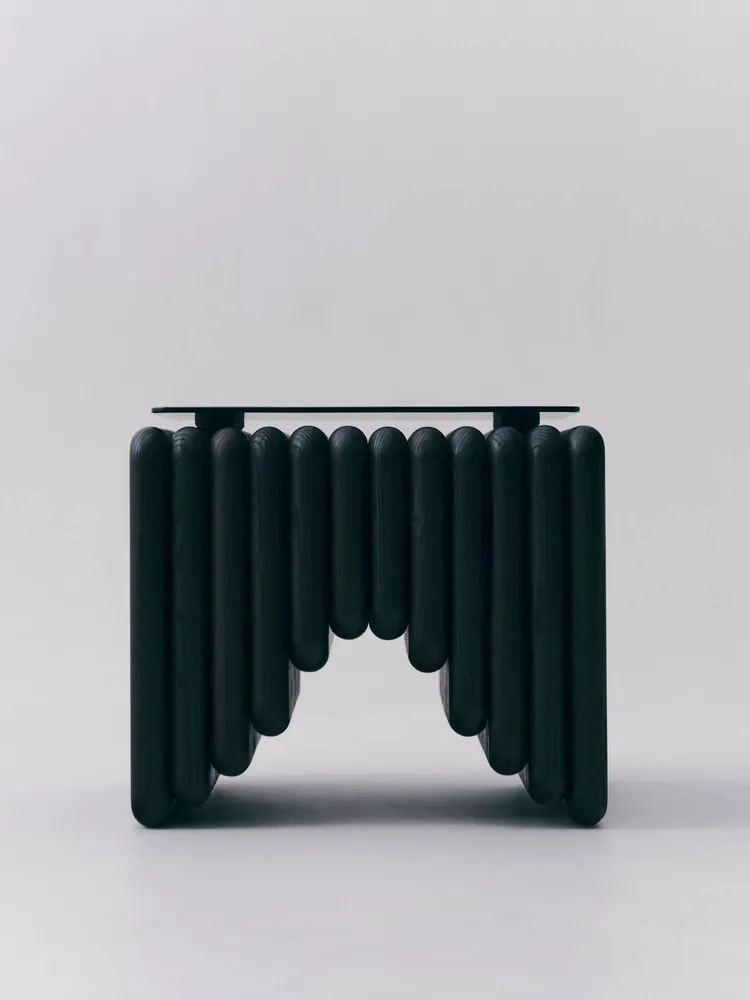 Coffee tables - SHARPEI -  Dark Leather - SENIMO