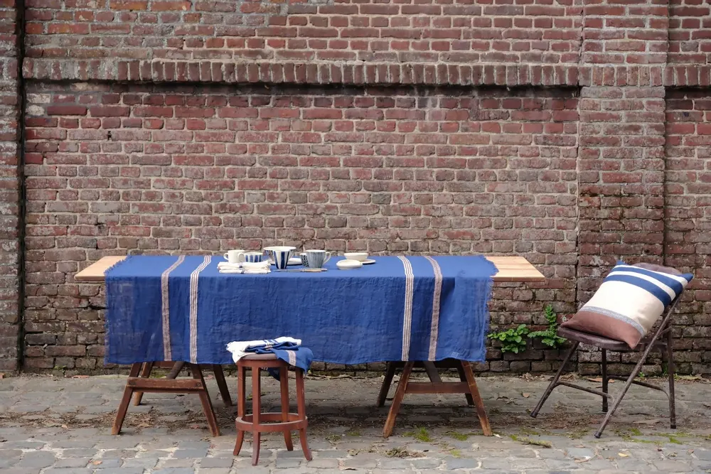 Table cloths - NOA pièces de lin and napkins - LIBECO HOME