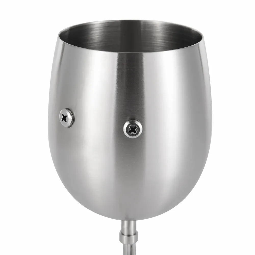 Verres - BIBI — Verre à vin en acier inoxydable - PALFORM