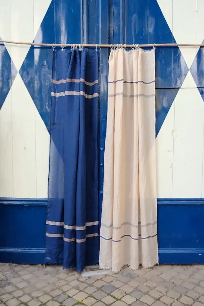 Table cloths - ANDROS Pièces de lin and napkins - LIBECO HOME