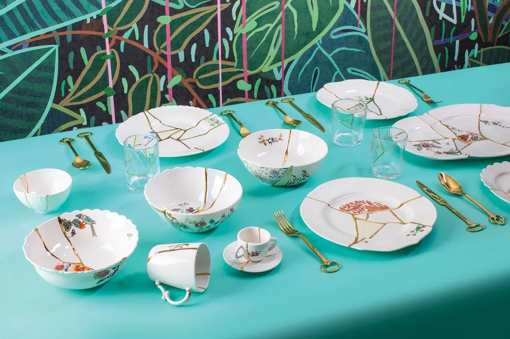 Formal plates - KINTSUGI - SELETTI