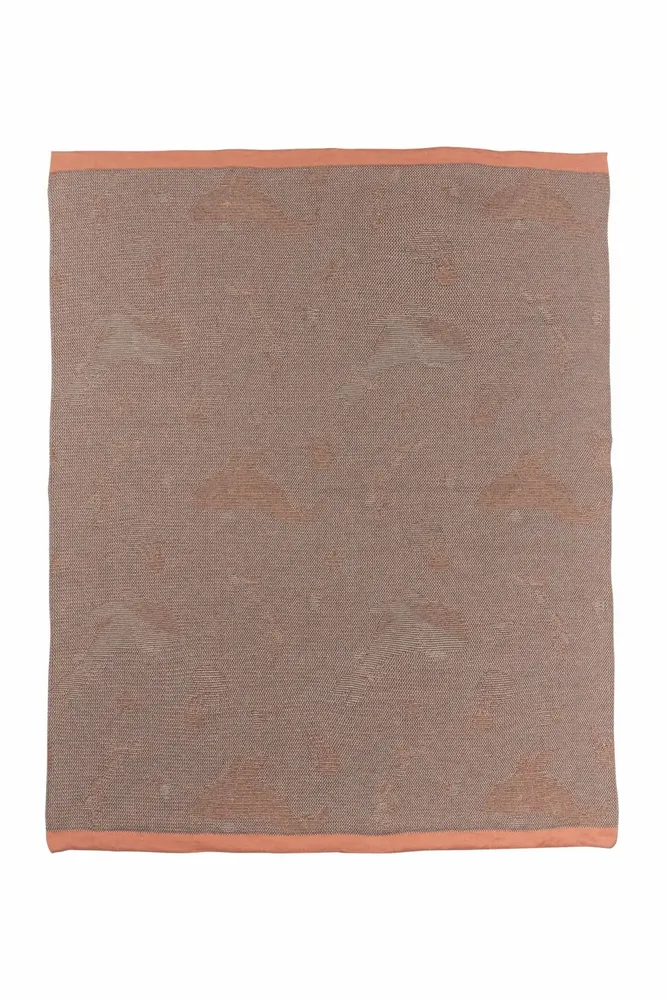 Children's bedrooms - Cushion cover and baby blanket WHALIO & GIRAFFE for children - TRANQUILLO